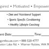 business card back appointment 25