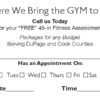 business card back appointment 26