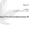 business card back appointment 36