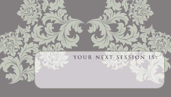 business card back appointment 37